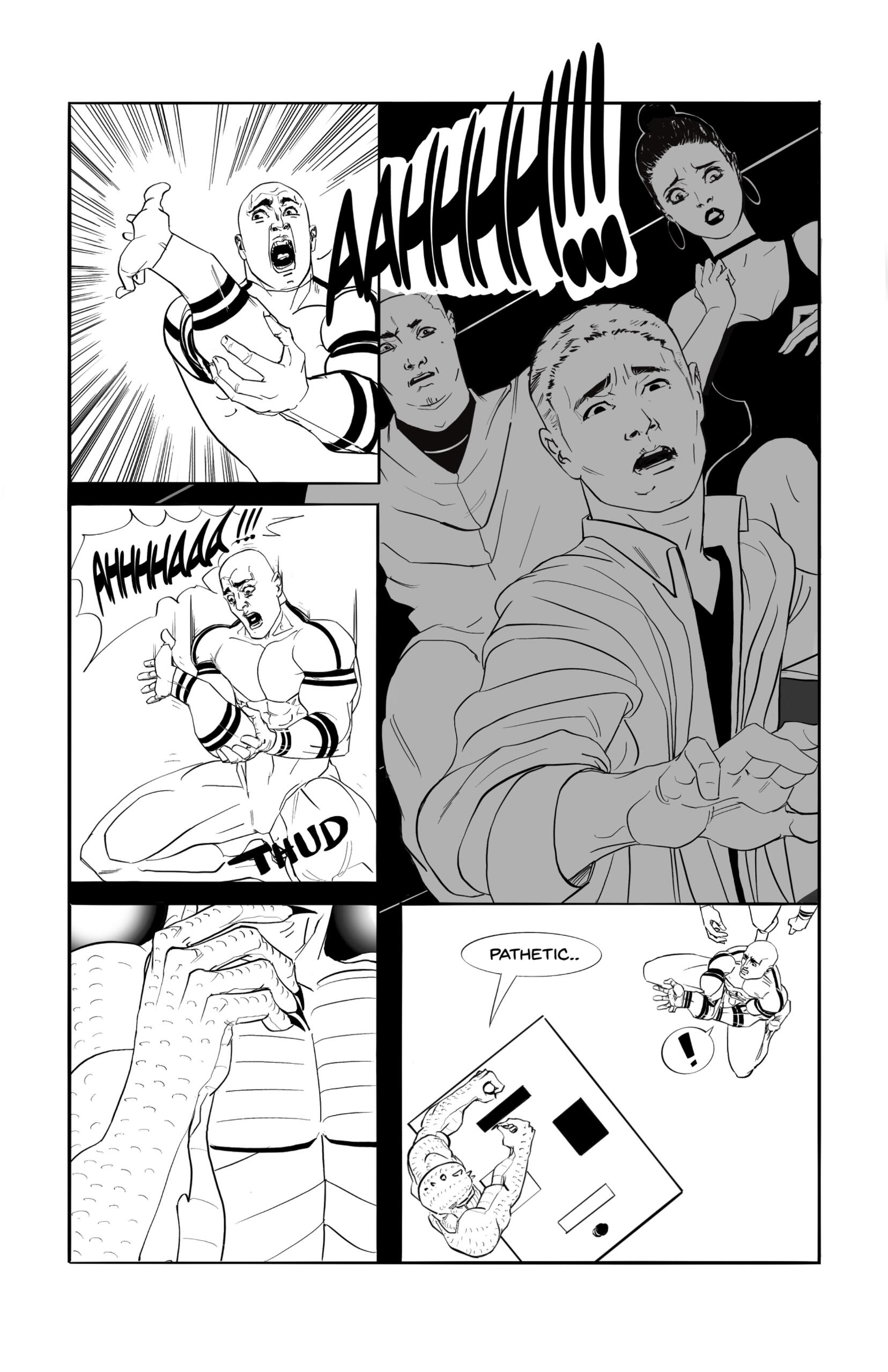 Intergalactic Arm Wars Issue #1Page 2 Preview IAW Issue #1 Preview